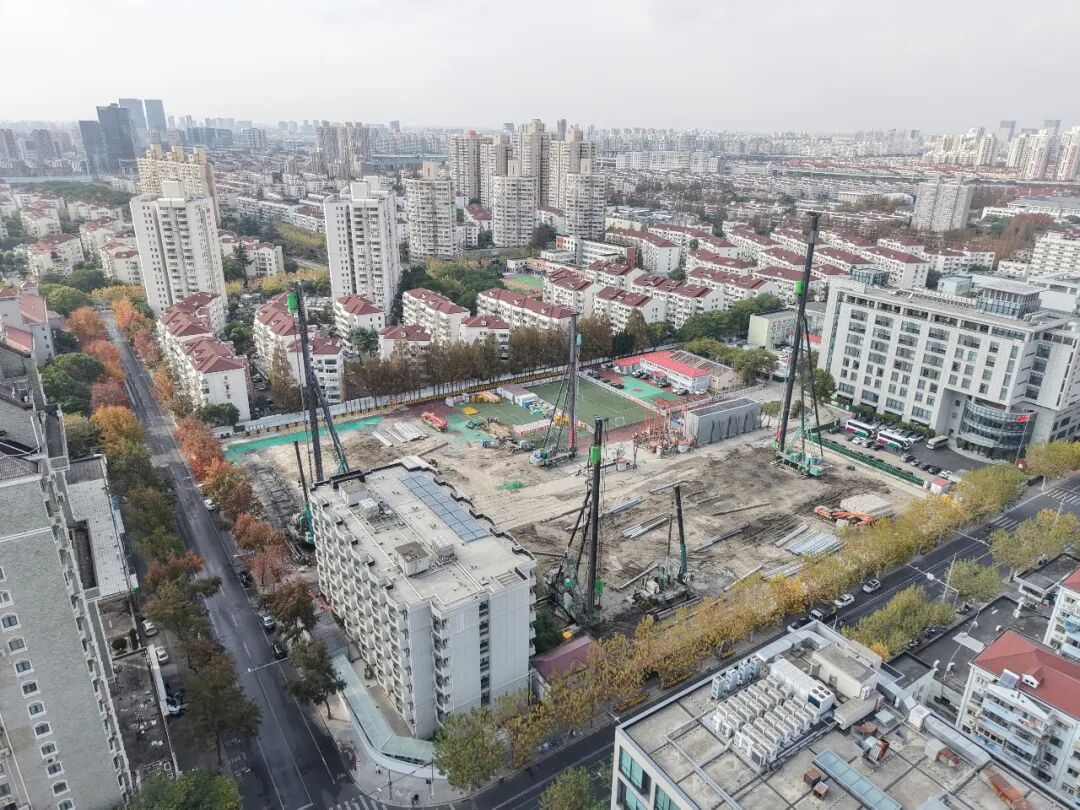Heavy equipment conveys warmth in winter, and warm foundations build academic dreams