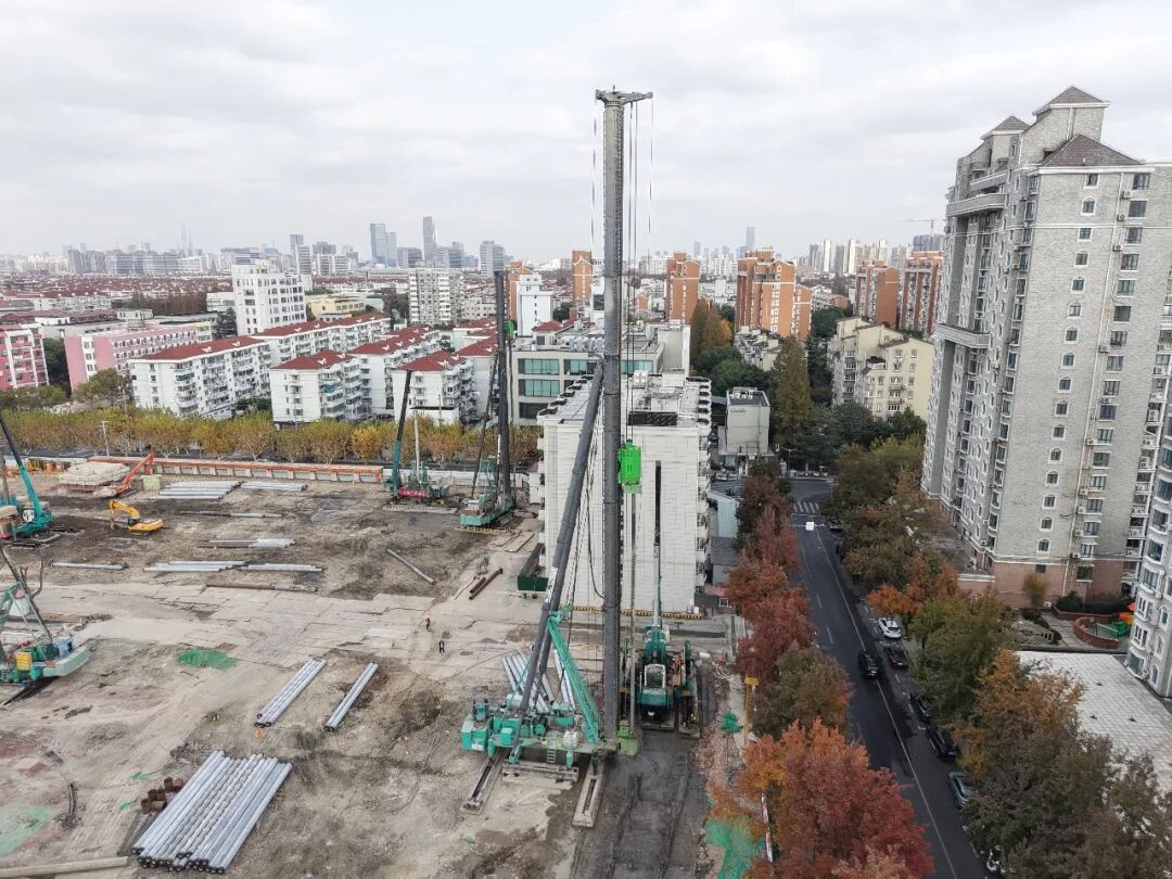 Heavy equipment conveys warmth in winter, and warm foundations build academic dreams