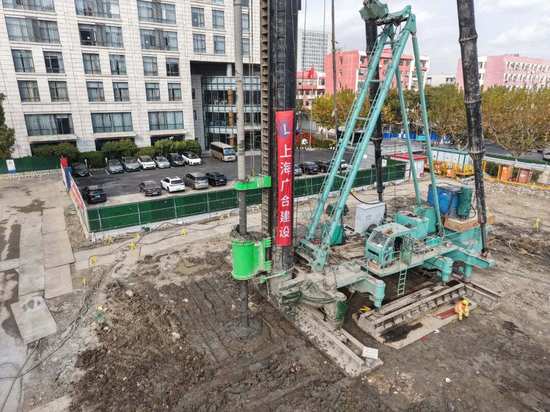 Heavy equipment conveys warmth in winter, and warm foundations build academic dreams